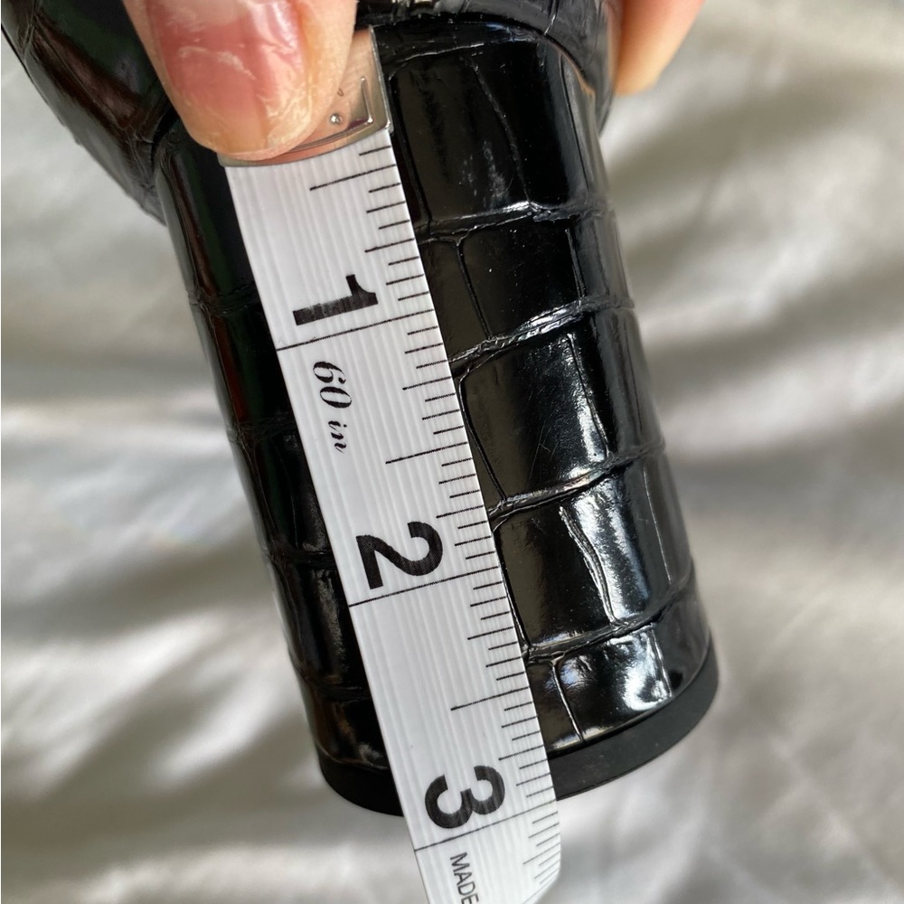 ESPRIT Black Sandals size 7.5M 2.5- 3inch heels - Picture 9 of 11